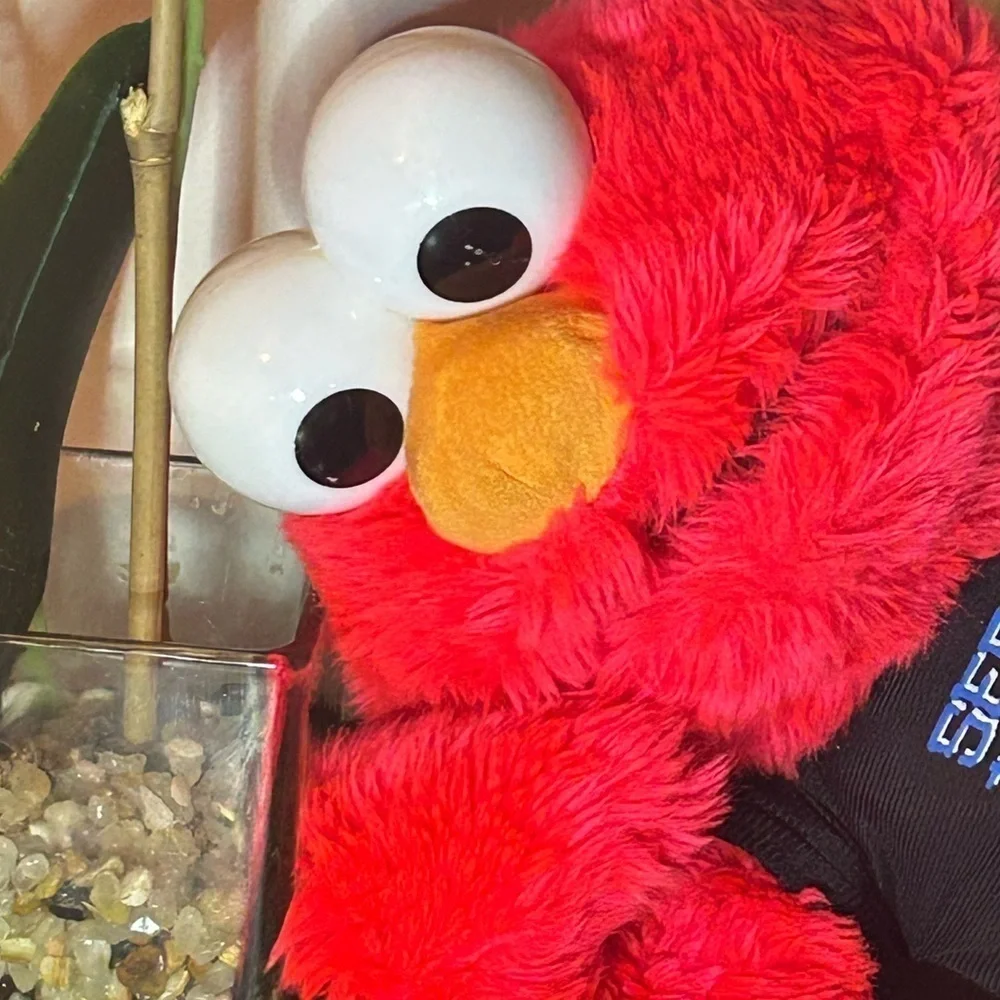 SESAME STREET TROPICS ELMO Plush Doll Large 24